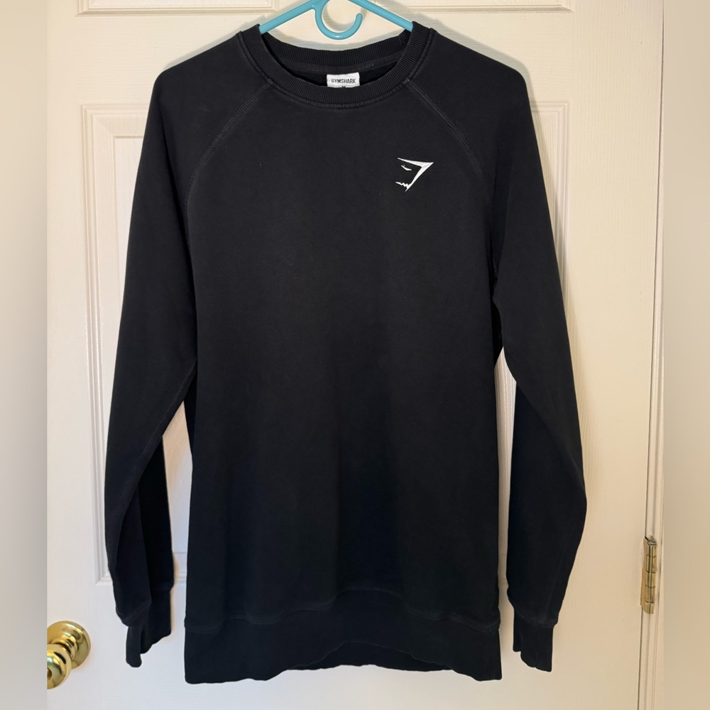 Men’s Black Gymshark Crewneck Sweater